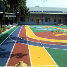 利達(dá)供應(yīng)水性硅PU ，水性丙烯酸材料、塑膠跑道，EPDM 材料廠家湖北武漢球場(chǎng)材料銷(xiāo)售施工一體，湖北材料廠家