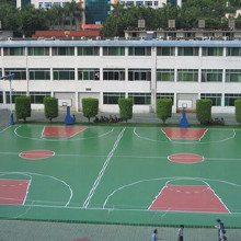 利達(dá)供應(yīng)硅pu球場(chǎng)材料、硅pu球場(chǎng)地面施工、硅pu球場(chǎng)地面材料廠家 硅PU涂料